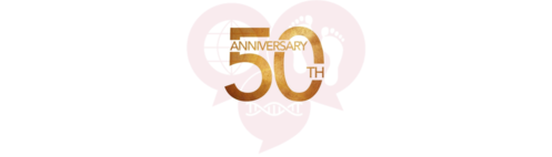 50th anniversary program logo banner