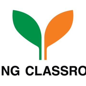 2 leaves logo for Living Classroom