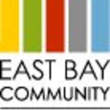 Colorful picket fence logo for East Bay Community