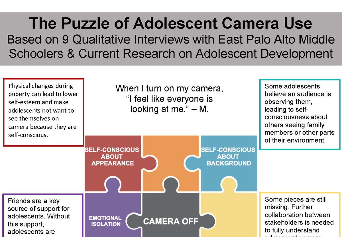 The Puzzle of Adolescent Camera Use