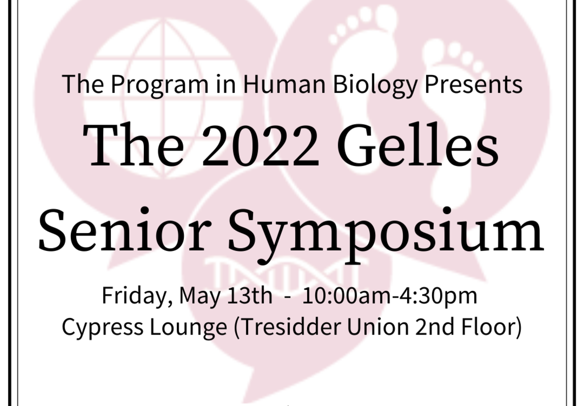 2022 Geles Senior Symposium